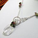 La Dolce Vita - Tourmaline, Prasiolite and Quartz Necklace