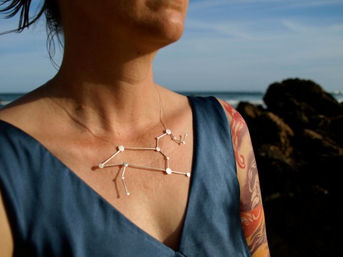 Leo Constellation Necklace by Jesika Jack on Etsy