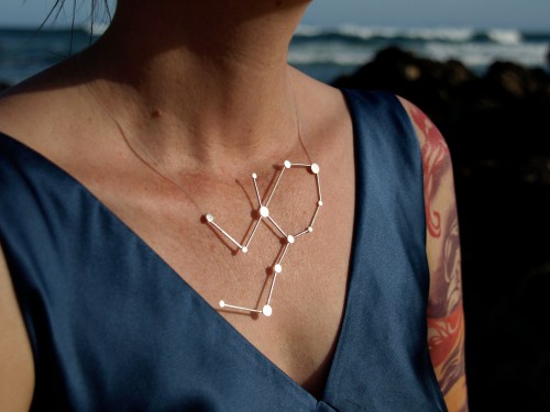 Virgo Constellation Necklace by Jesika Jack on Etsy